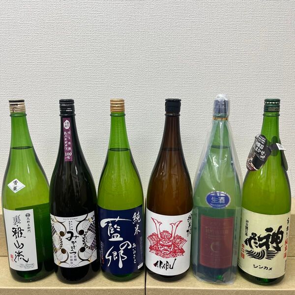 L2 一升瓶6本 各蔵の最新詰め又は飲み頃のお酒