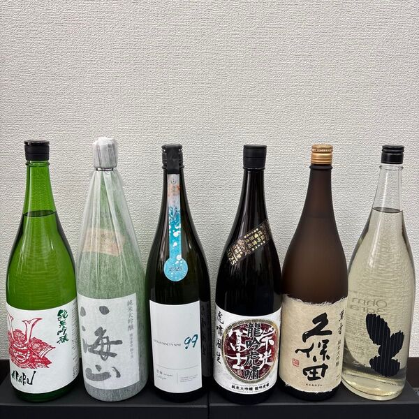 L14 一升瓶6本 各蔵の最新詰め又は飲み頃のお酒