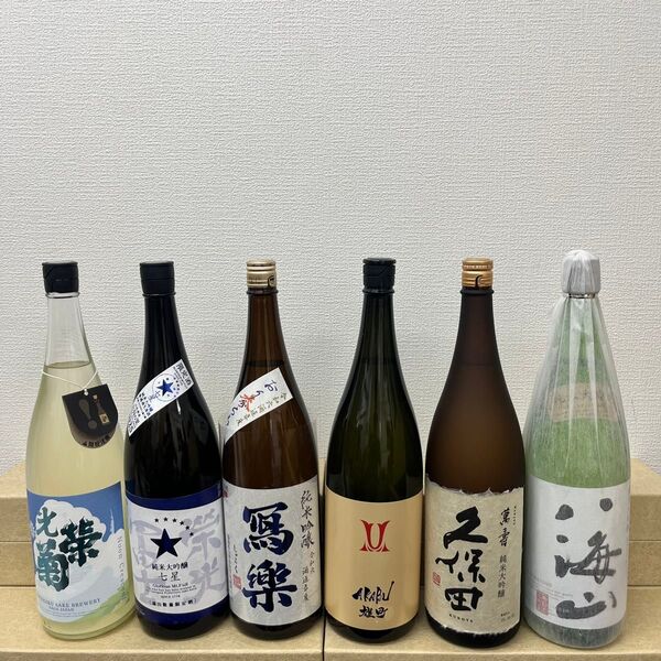 【定価30000円】L16 一升瓶6本 各蔵の最新詰め又は飲み頃のお酒