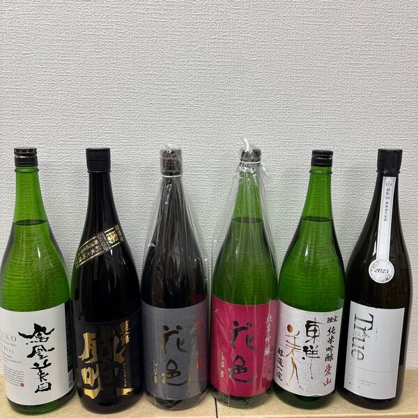 C10 一升瓶6本 各蔵の最新詰め又は飲み頃のお酒