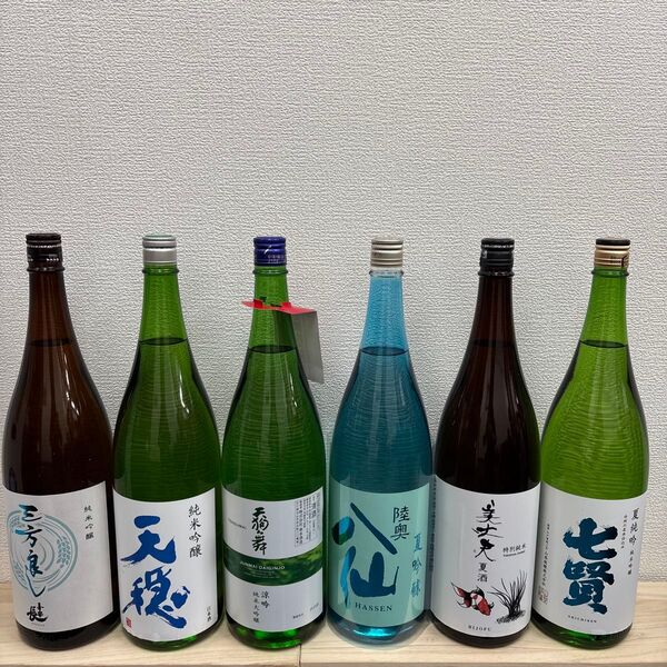 【月末セール】 S1 一升瓶6本 各蔵の最新詰め又は飲み頃のお酒