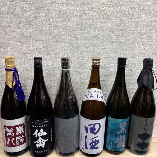 S10 一升瓶6本 各蔵の最新詰め又は飲み頃のお酒