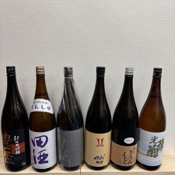 S18 一升瓶6本 各蔵の最新詰め又は飲み頃のお酒