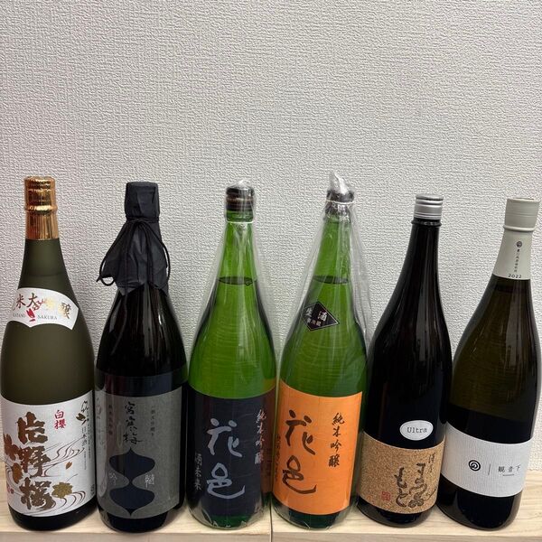 S19 一升瓶6本 各蔵の最新詰め又は飲み頃のお酒