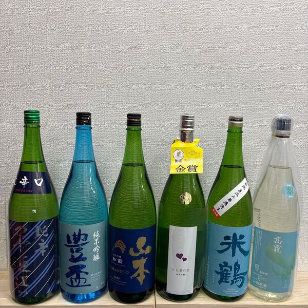 S21 一升瓶6本 各蔵の最新詰め又は飲み頃のお酒