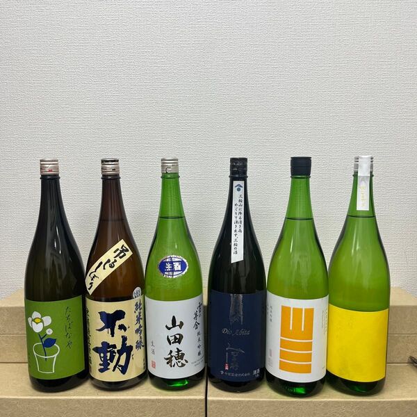 X7 一升瓶6本 各蔵の最新詰め又は飲み頃のお酒