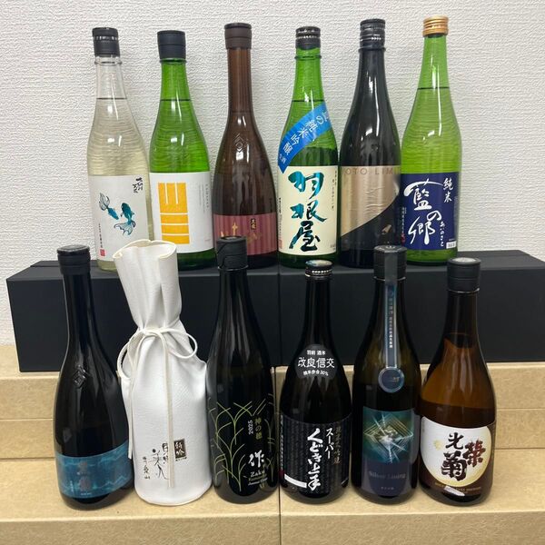 AXX5 四合瓶12本 各蔵の最新詰め又は飲み頃のお酒