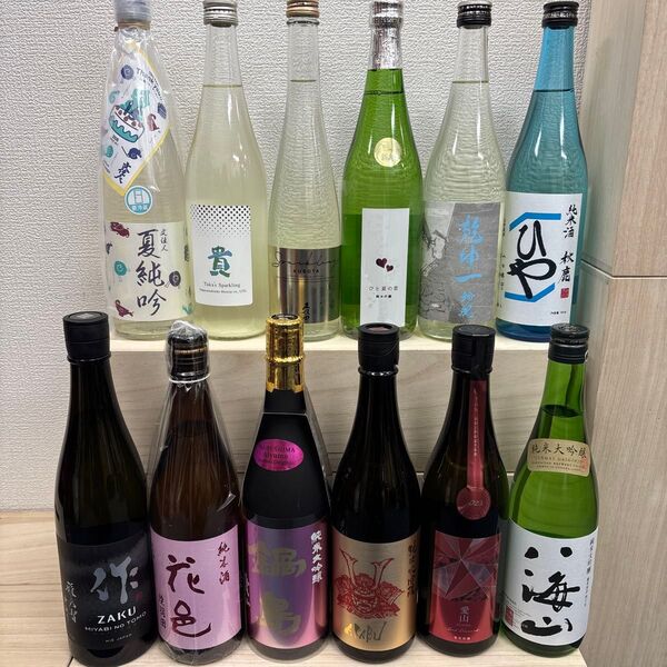 BBB8 四合瓶12本(1本500ml) 各蔵の最新詰め又は飲み頃のお酒
