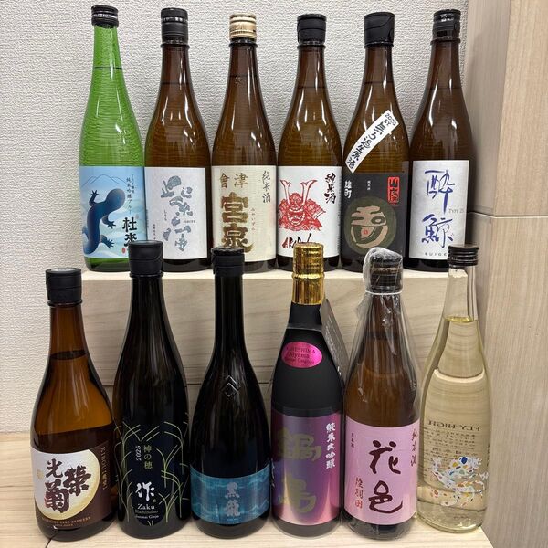 BBB9 四合瓶12本 各蔵の最新詰め又は飲み頃のお酒