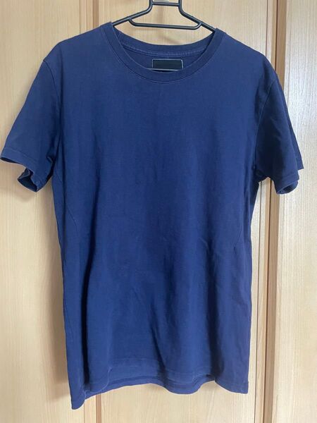 ナンバーナイン ネイビーの無地Tシャツ NUMBER (N)INE Lサイズ