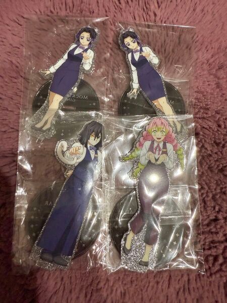 鬼滅の刃 ufotable MOCKTAIL BAR GINZA アクリルスタンド アクスタ モクテル 伊黒 蜜璃 しのぶ