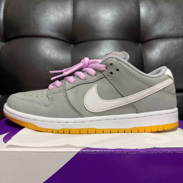 【中古極美品】 Nike SB DUNK LOW PRO ISO Orange Label Grey Gum 26センチ