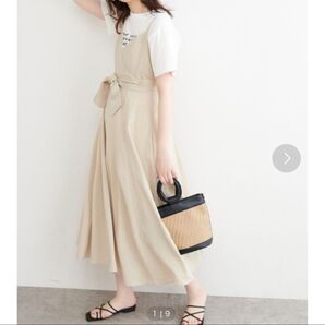 natural couture キャミワンピース