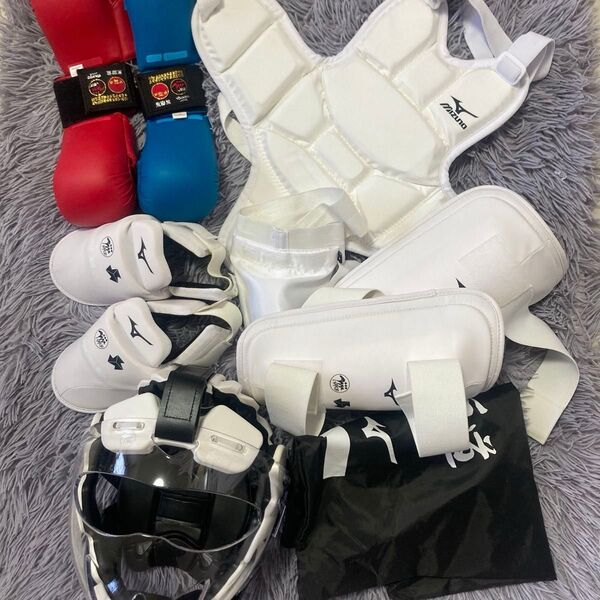 ミズノ 空手 防具セット まとめ売り