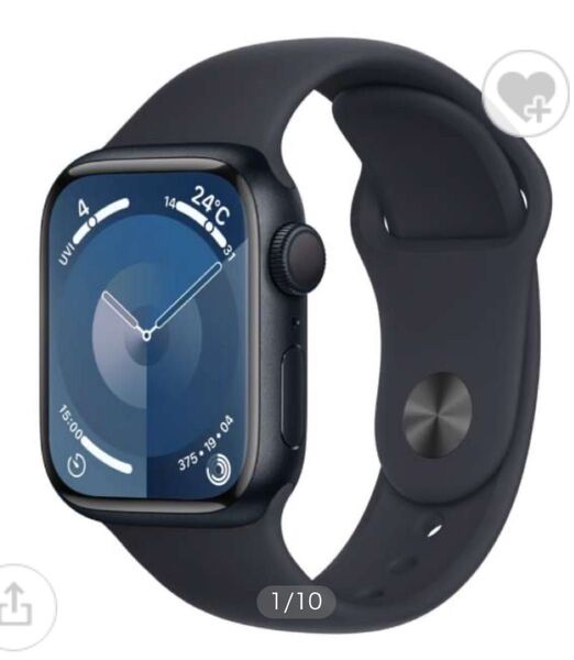 【新品未開封】Apple Watch Series9 GPSモデル 41mm Midnight