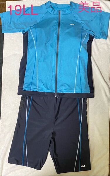 フィラ FILA フィットネス水着 レディース水着 ジップアップセパレート 半袖
