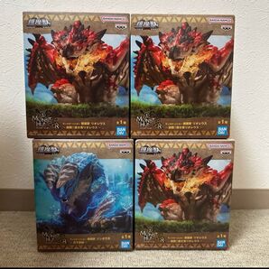モンスターハンター 鎮座獣 リオレウス ジンオウガフィギュア