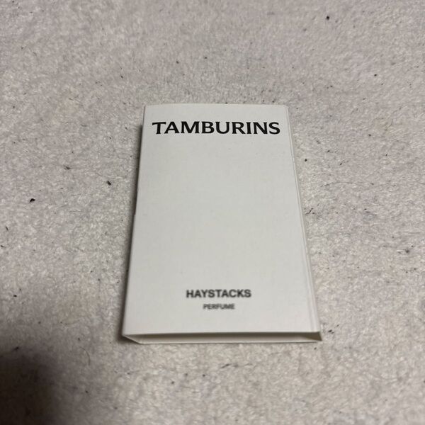 TAMBURINS タンバリンズ HAYSTACKS 香水 サンプル