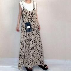 キャミソールワンピース 大人可愛い