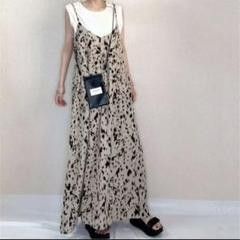 キャミソールワンピース 大人可愛い