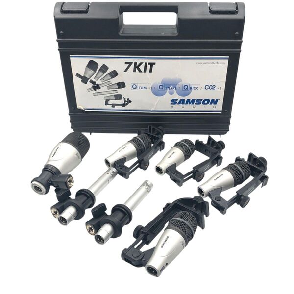 SAMSON AUDIO ドラム用マイクセット 7kit サムソン 動作確認済み