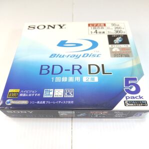 SONY BD-R DL 5枚パック ブルーレイディスク 録画用 Blu-ray ソニー