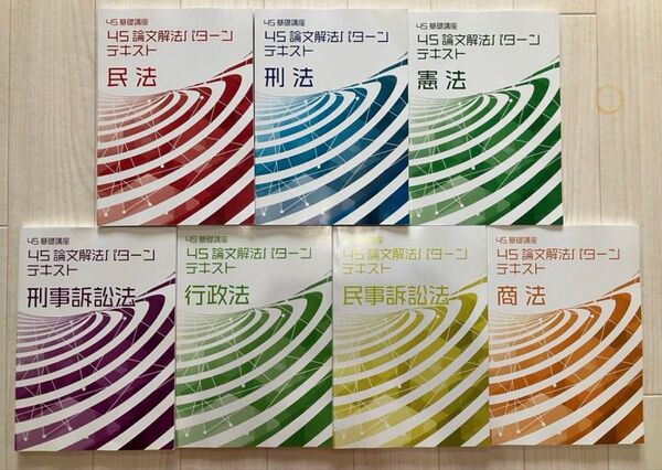 2024 BEXA ベクサ 4S 論文パターン講座 条解講座 第5期 中村充講師 司法試験 予備試験 司法試験講座 法科大学院