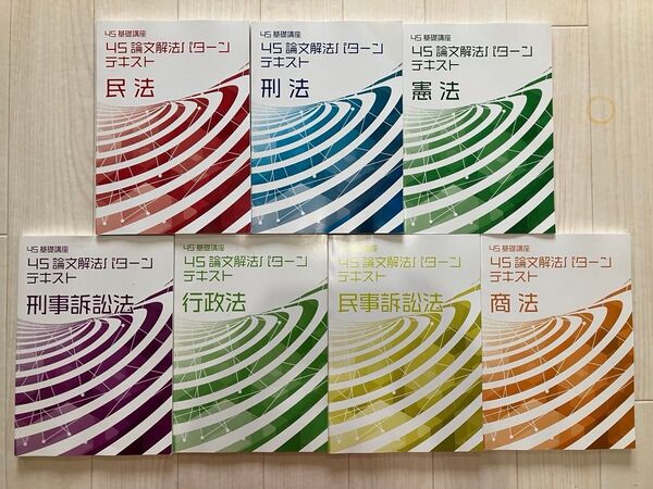 2024 BEXA ベクサ 4S 論文パターン講座 条解講座 第5期 中村充講師 司法試験 予備試験 司法試験講座 法科大学院