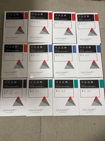 2025 アガルート 短答過去問解析講座1 司法試験 未裁断 予備試験 法学部 法科大学院 agaroot 令和6年まで