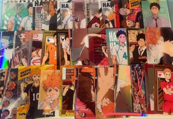 ハイキューシールカードステッカー商品詳細よく読んでください