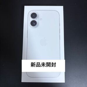 【Apple 新品未開封】iPhone16 ホワイト 128GB SIMフリー
