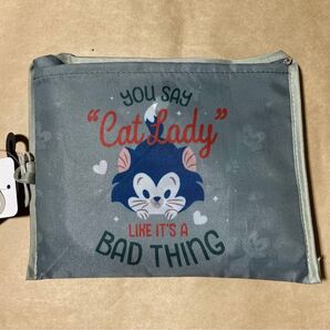 ディズニー フィガロ エコバッグ グレー ピノキオ キャット 猫