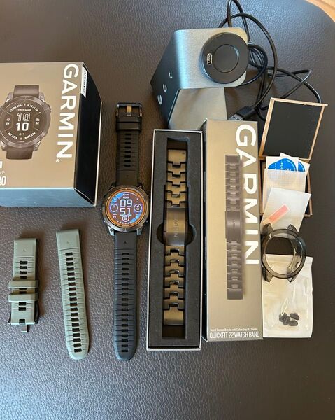 GARMIN Fenix7 Pro Carbon Gray Titanium ガーミン