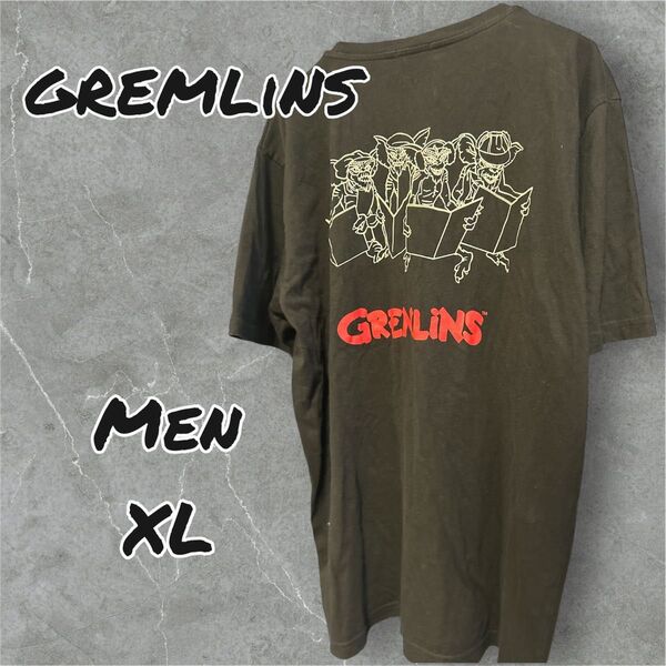 グレムリン Tシャツ メンズ XL 黒 ブラック 古着