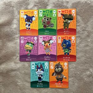 どうぶつの森 amiiboカード 8枚セット