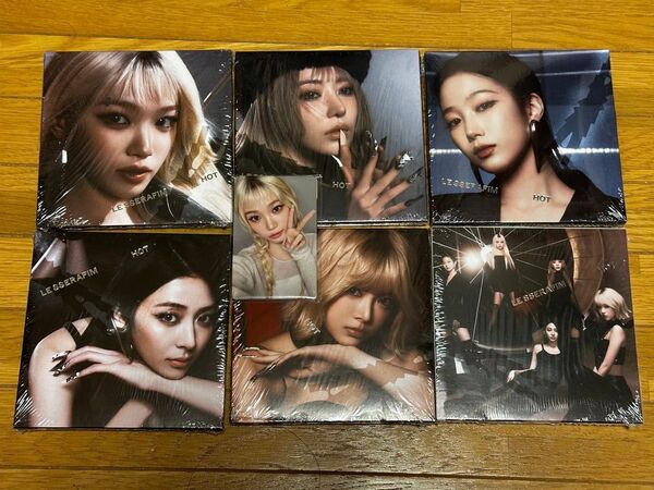 LE SSERAFIM HOT 新品未開封 コンパクト盤 6形態セット
