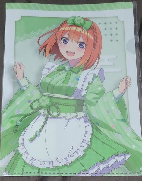 五等分の花嫁 TSUTAYA クリアファイル 四葉