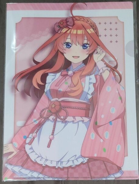 五等分の花嫁 TSUTAYA クリアファイル 五月