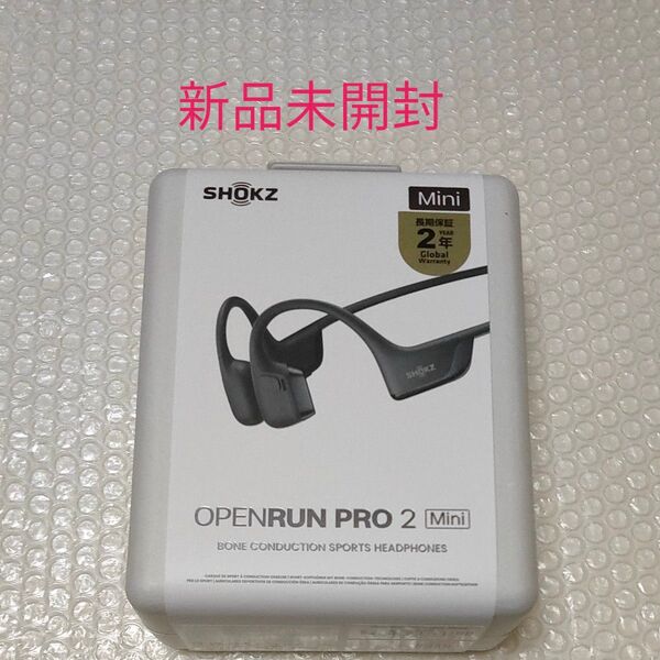 骨伝導イヤホン OpenRun Pro 2 ミニサイズ SKZ-EP-000033 ブラック Mini