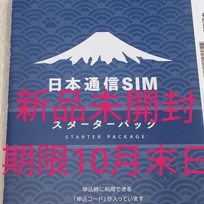 日本通信SIM スターターパック 日本通信 NT-ST2-P (67-7655-50)