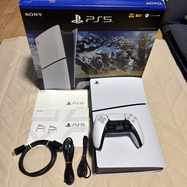 PlayStation5 デジタルエディション モンスターハンターワイルズ同梱版