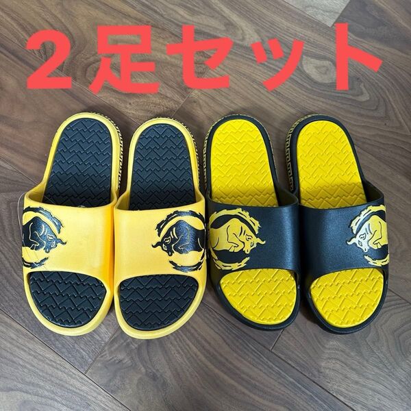 メンズ 室外スリッパ 室内スリッパ サンダル 2足