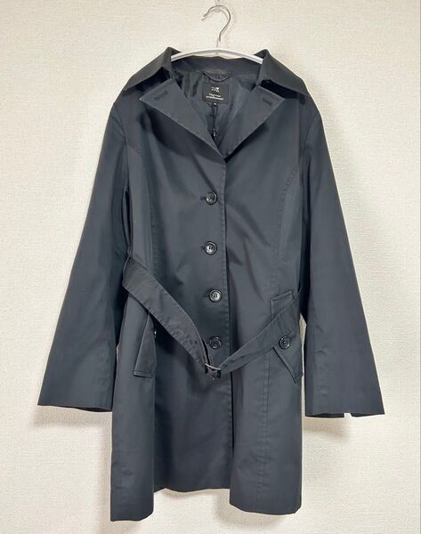 トレンチコート 23区 黒 ブラック サイズ48