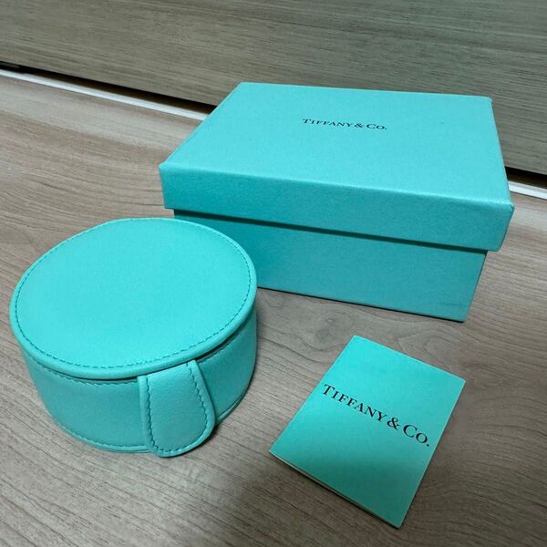 ティファニー レザージュエリーボックス リング アクセサリーケース 小物入れ TIFFANY