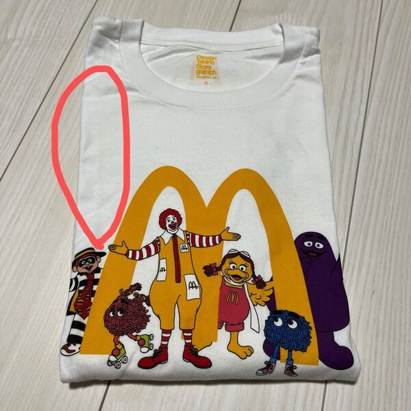 Tシャツ 半袖Tシャツ 白 マック