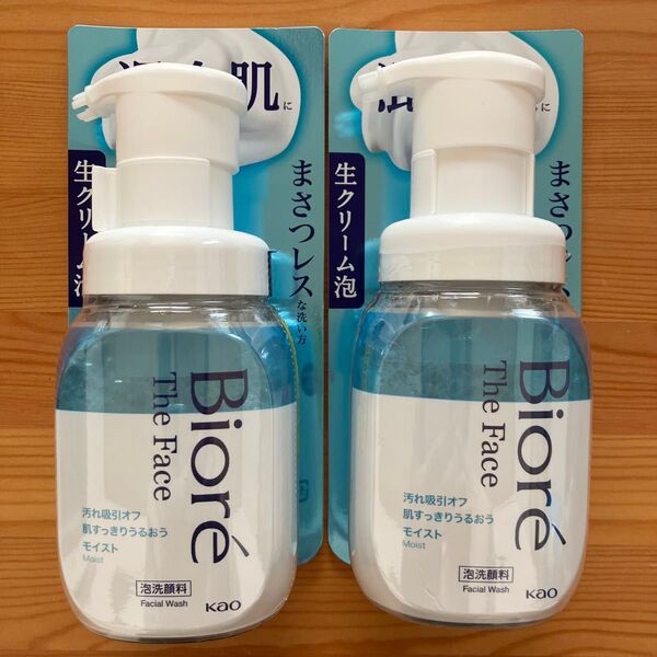 Biore The Face 泡洗顔料 モイスト