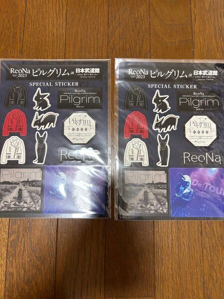 ReoNa 武道館 ライブ会場限定 ステッカー 2枚セット グッズ 新品未使用