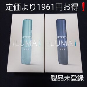 IQOS ILUMA i ONE アイコスイルマアイ ワン ミッドナイトブラック ブリーズブルー デバイス スターターキット
