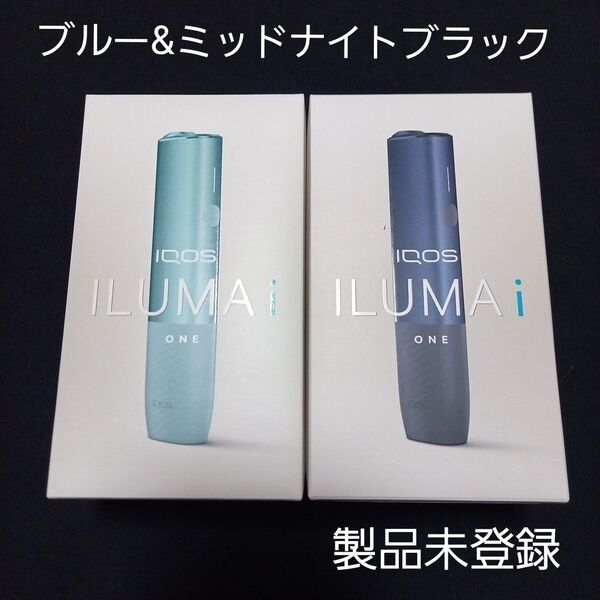 IQOS ILUMA i ONE アイコスイルマアイ ワン ミッドナイトブラック ブリーズブルー デバイス スターターキット