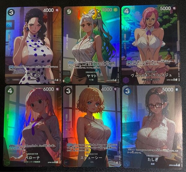 ONE PIECE ACGカード 女性ヒロイン 6
